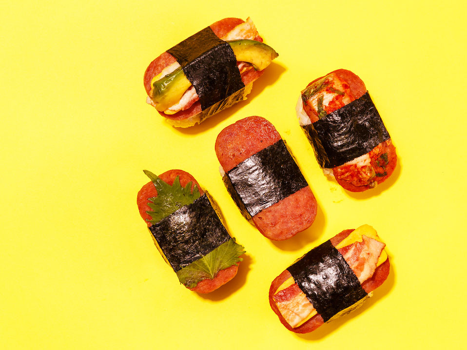 Ranking the Six Spam Musubis in Potama's Sampler Pack